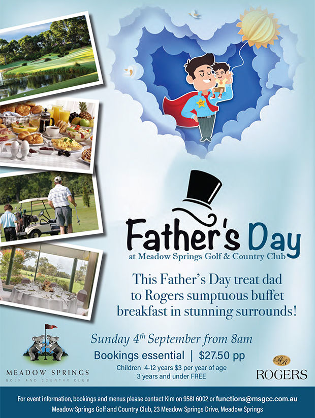 Father’s Day at Meadow Springs Golf & Country Club