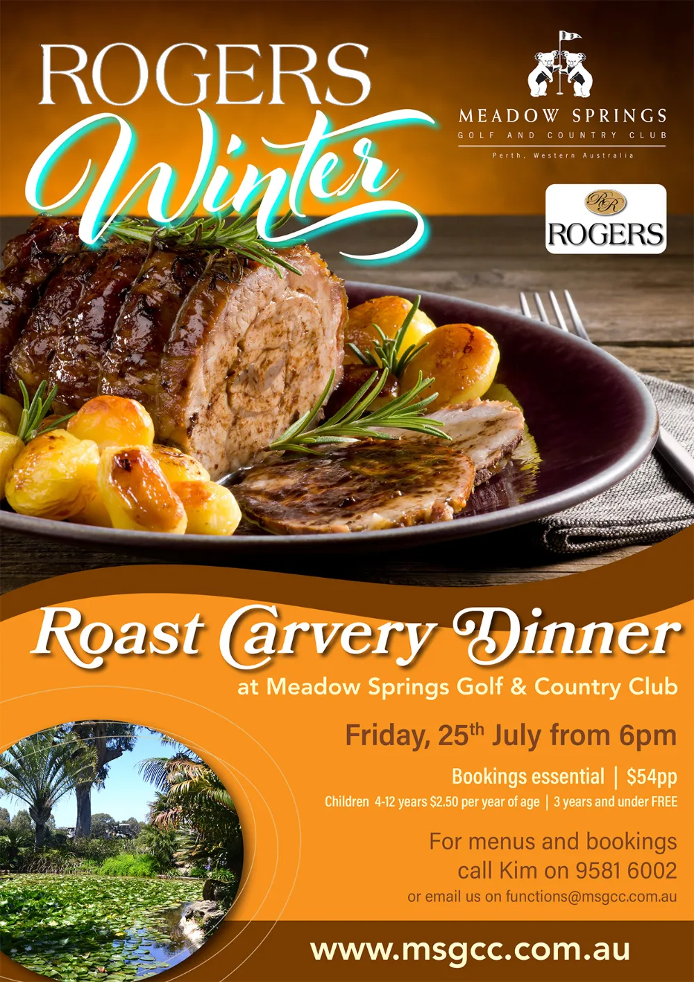 Winter Roast Carvery Dinner