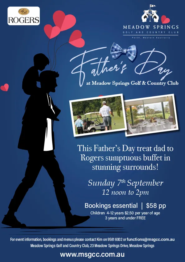 Father’s Day at Meadow Springs Golf and Country Club